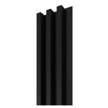 Lamela stenová Stegu Linea Slim 3 Panel čierna/čierna