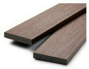 Plotovka drevoplastová DŘEVOplus PROFI 15×80 mm/4 m walnut