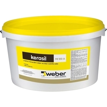 Farba maliarska weber kerasil biela 25 kg