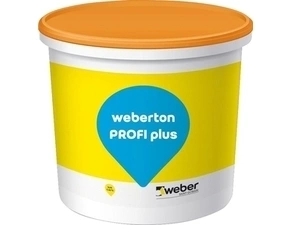 Náter interiérový weberton PROFI plus biela 15 kg