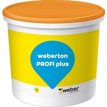 Náter interiérový weberton PROFI plus biela 15 kg