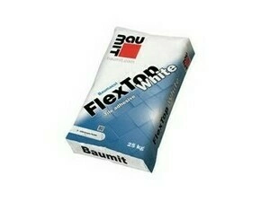 Lepidlo cementové Baumit FlexTop White C2TE S1 25 kg