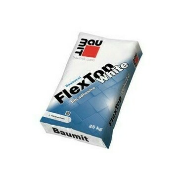 Lepidlo cementové Baumit FlexTop White C2TE S1 25 kg