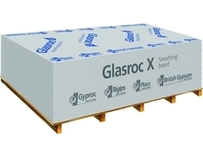 Doska sadrová Rigips Glasroc X 12,5×1 200×2 000 mm