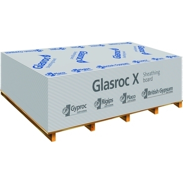 Doska sadrová Rigips Glasroc X 12,5×1 200×2 000 mm