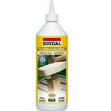 Lepidlo na drevo Soudal 66A 750 g