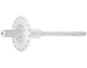 Skrutkovacia kotva s oceľovým tŕňom a plastovou hlavou RAWLPLUG TFIX-8S 115 mm