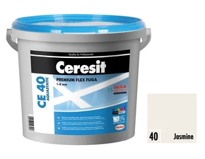 Hmota škárovacia Ceresit CE 40 Aquastatic 5 kg jasmine