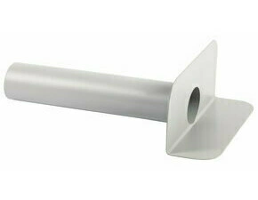 Strešný rohový vtok PVC kruhový 110/500 mm (šedý)
