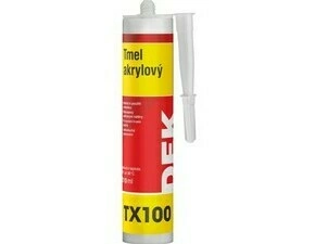 Tmel akrylový DEK TX100 310 ml biely