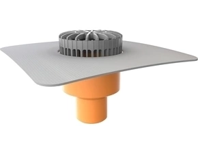 Vtok terasový zvislý TOPWET TWT 75 PVC S