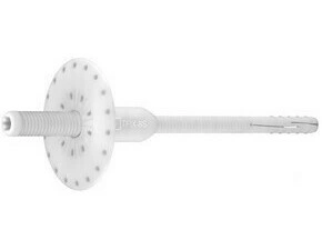 Skrutkovacia kotva s oceľovým tŕňom a plastovou hlavou RAWLPLUG TFIX-8S 335 mm