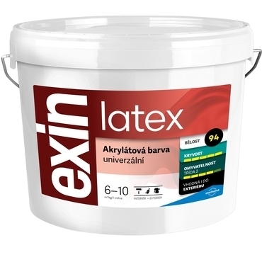 Farba maliarska Stachema EXIN LATEX biela 7 kg