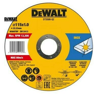 Kotúč rezný DeWALT DT3506