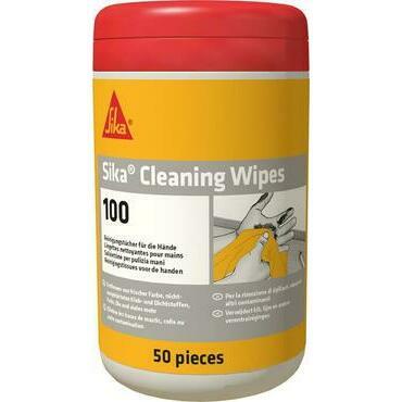 Utierky čistiace Sika Cleaning Wipes-100 50 ks