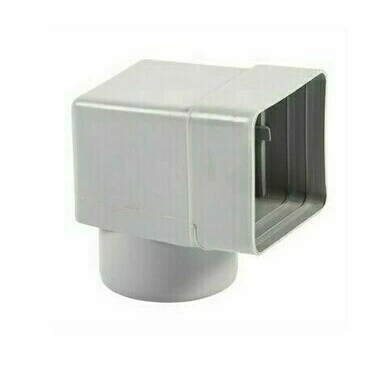 Redukcia rohového vtoku Italprofili 100x100 na priemer 100mm