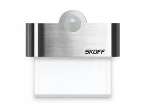 Svietidlo LED Skoff Tango s čidlom pohybu 3000K, 1W, inox