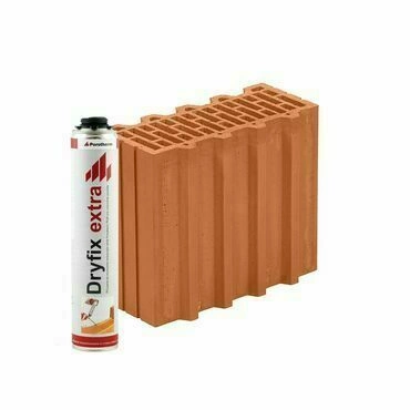 Tehla brúsená Porotherm 30 Profi P12 Dryfix polovičná