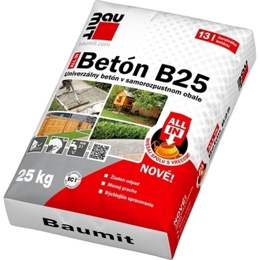 Zmes betónová Baumit ALL IN betón B25 25 kg