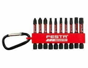 Bity torzné FESTA Industry PH-PZ-TORX S2 50 mm 10 ks