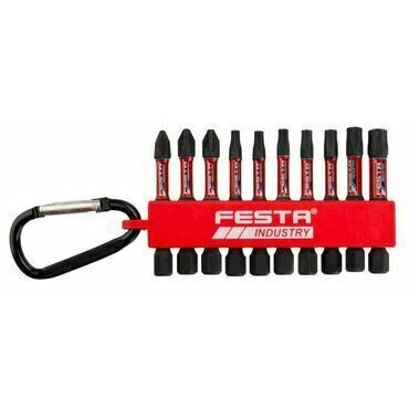 Bity torzné FESTA Industry PH-PZ-TORX S2 50 mm 10 ks
