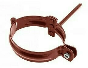 Objímka zvodová KJG 100/200 mm oceľovo červená