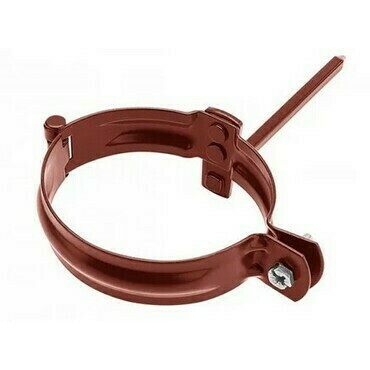 Objímka zvodová KJG 80/200 mm oceľovo červená