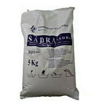 Sadra stavebná Gyps 5 kg šedá