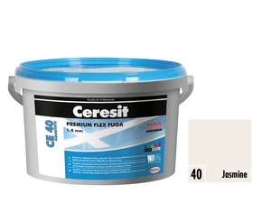 Hmota škárovacia Ceresit CE 40 Aquastatic 2 kg jasmine