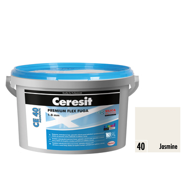 Hmota škárovacia Ceresit CE 40 Aquastatic 2 kg jasmine