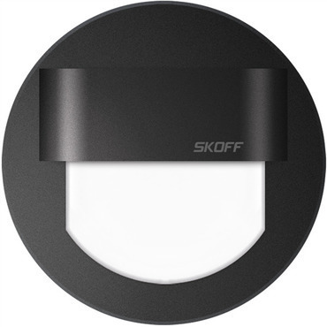 Svietidlo LED Skoff Rueda, 6500K, 0,8W, IP66 čierna