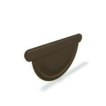 Čelo žľabové Prefa 333 hnedé