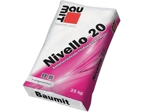 Hmota samonivelizačná Baumit Nivello 20 25 kg