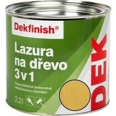 Lazúra 3v1 Dekfinish 2,2 l pínia