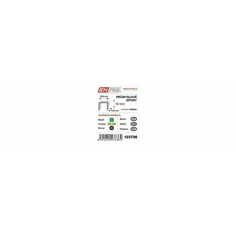 Spony PROFI 345/10 mm ENPRO, 5000 ks/bal.