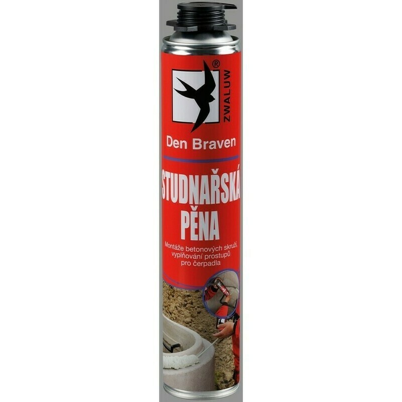 E-shop Pena studniarska Den Braven 750 ml pištoľová