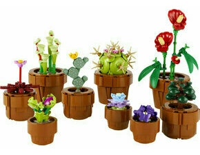 LEGO® Botanicals – Miniatúrne rastliny