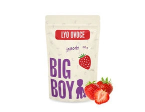 BIG BOY® Jahody plátky lyofilizované 100g