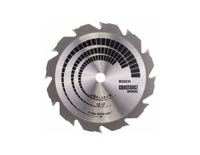 Kotúč pílový na drevo Bosch Standard for Construct Wood 184×16×2,6 mm 12 zubov