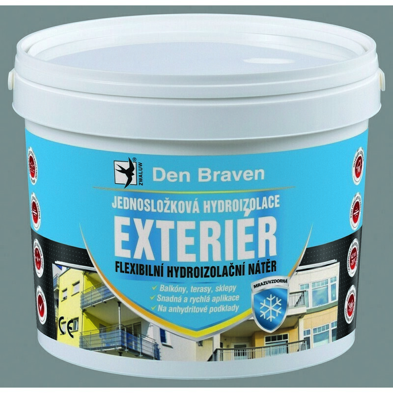 E-shop Hydroizolácia jednozložková Den Braven Exteriér 13 kg