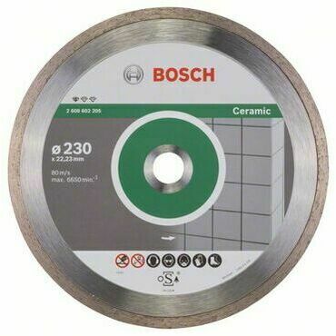 Diamantový rezací kotúč na keramiku Bosch DIA Standard for Ceramic, priemer 230 mm