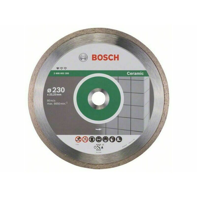 Diamantový rezací kotúč na keramiku Bosch DIA Standard for Ceramic, priemer 230 mm