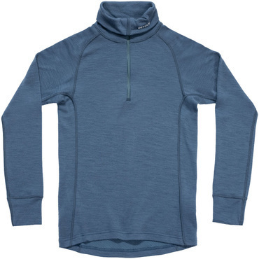 Pánsky pulóver Duo Active Merino 205 Zip Neck Berry