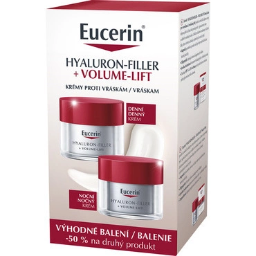 Denný krém Hyaluron-Filler+Volume-Lift 50 ml + Nočný krém 50 ml