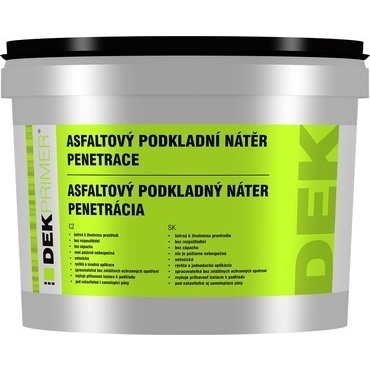 Náter asfaltový podkladový DEKPRIMER 10 kg