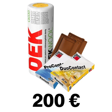 Poukážka na odber tovaru zo STAVEBNÍN DEK 200€