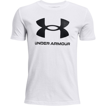 Tričko UA Sportstyle Logo SS – White