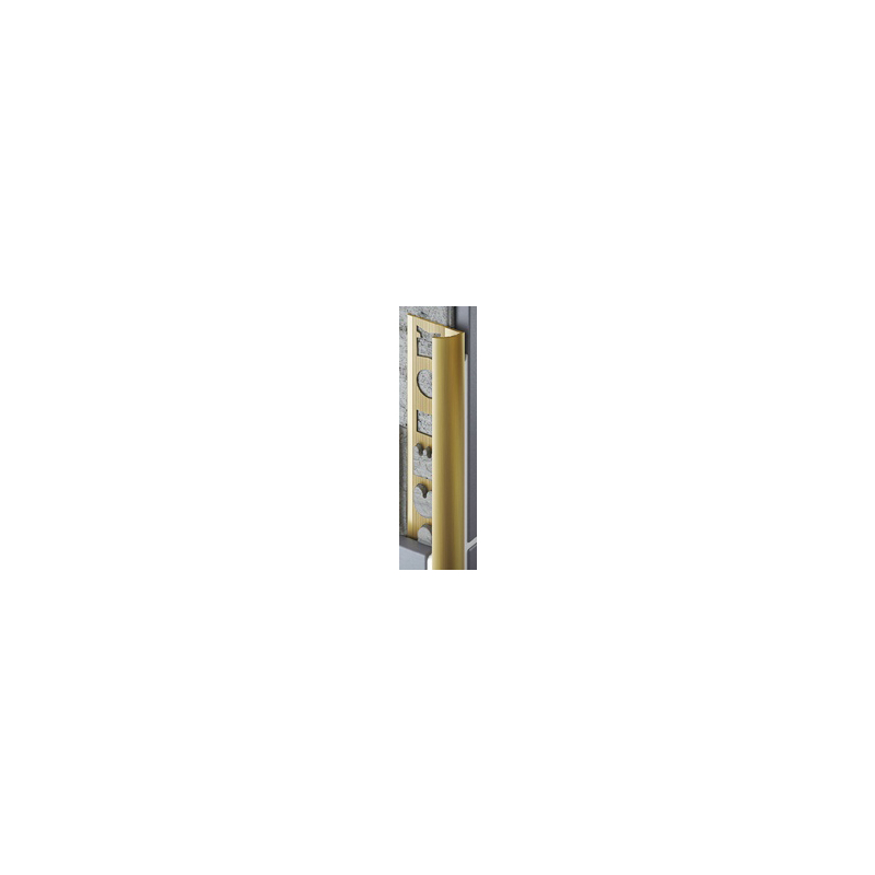 Profil ukončovací Celox 10 mm 2,5 m elox strieborný
