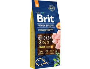 Brit Premium by Nature Junior M 15 kg