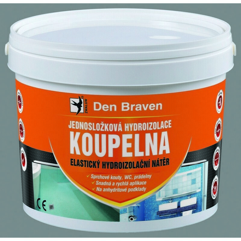 E-shop Hydroizolácia jednozložková Den Braven Kúpeľňa 2,5 kg